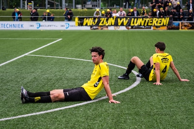 Steijn (23) luistert naar zijn vader, maar de eerste klasse moet nog even wachten: ‘Dat zou het alle