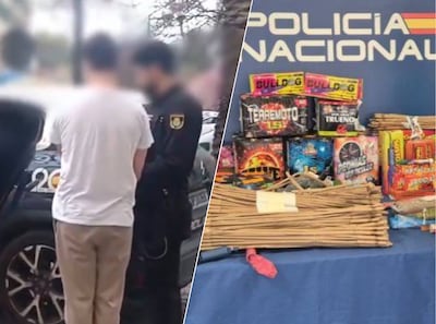 Nederlanders opgepakt bij ‘vuurwerkoorlog’ op Spaans festival: agent gewond, bezoekers in paniek