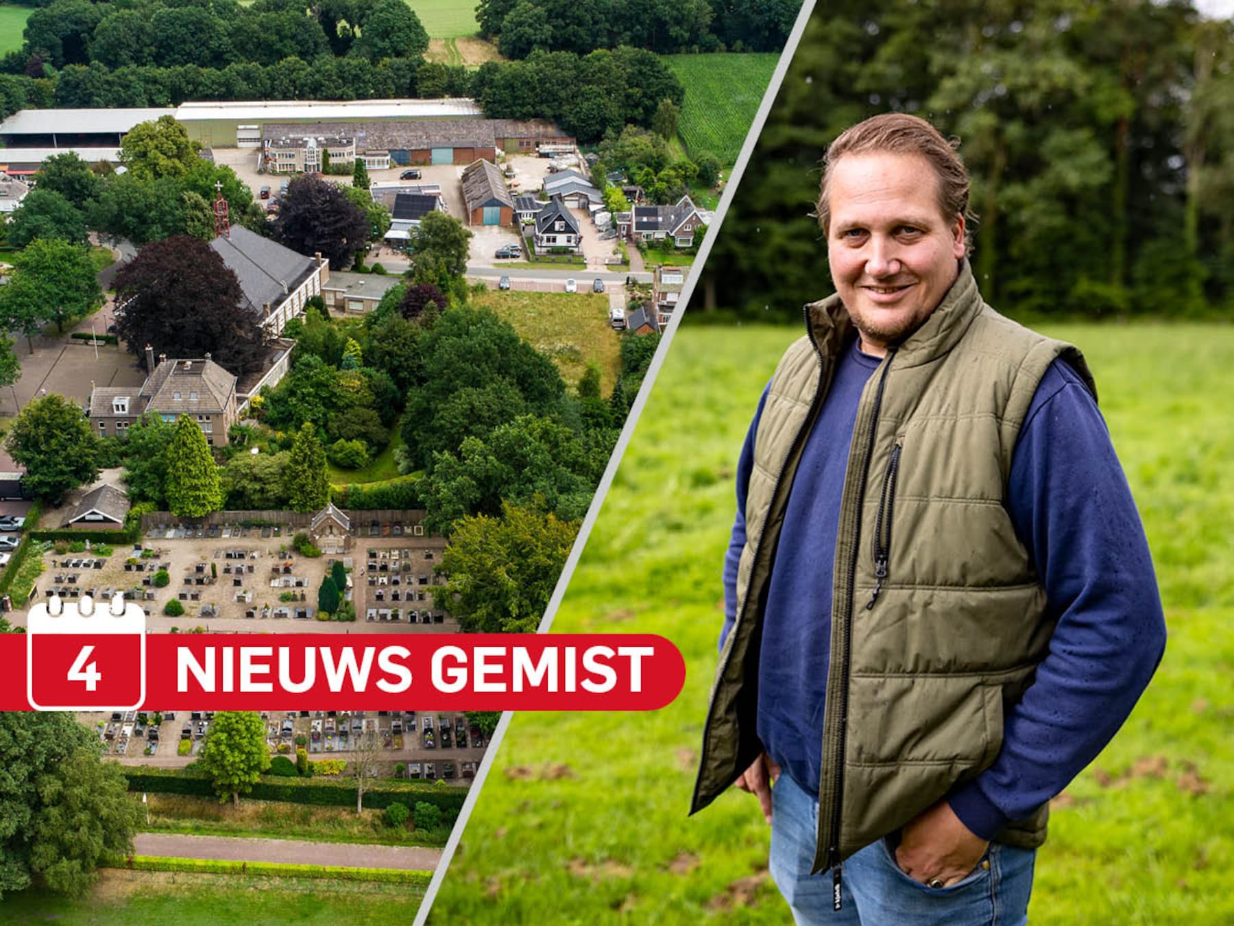 Gemist? Woede in Haarle over verkoop kerk & leven Jordy verwoest door een teek