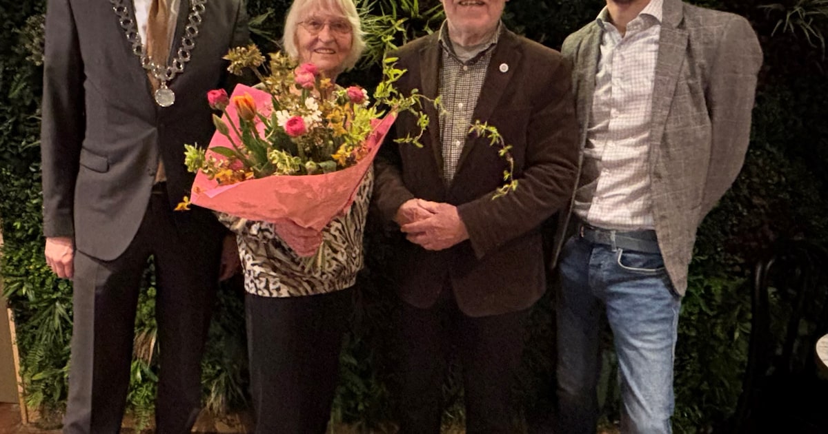 Wagenings Erezilver voor Harry Geenen