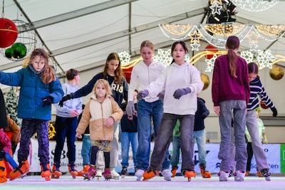 Primeur voor Bemmel met schaatsbaan in het dorpshart: ‘Dubbel genieten’