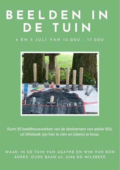 'Beelden in de Tuin' viert lustrum in Milsbeek