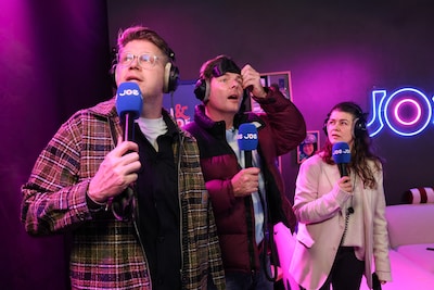 Merel Westrik zit opgesloten met Joe-collega’s Coen en Sander: ‘Als het maar niet een paar dagen wordt’