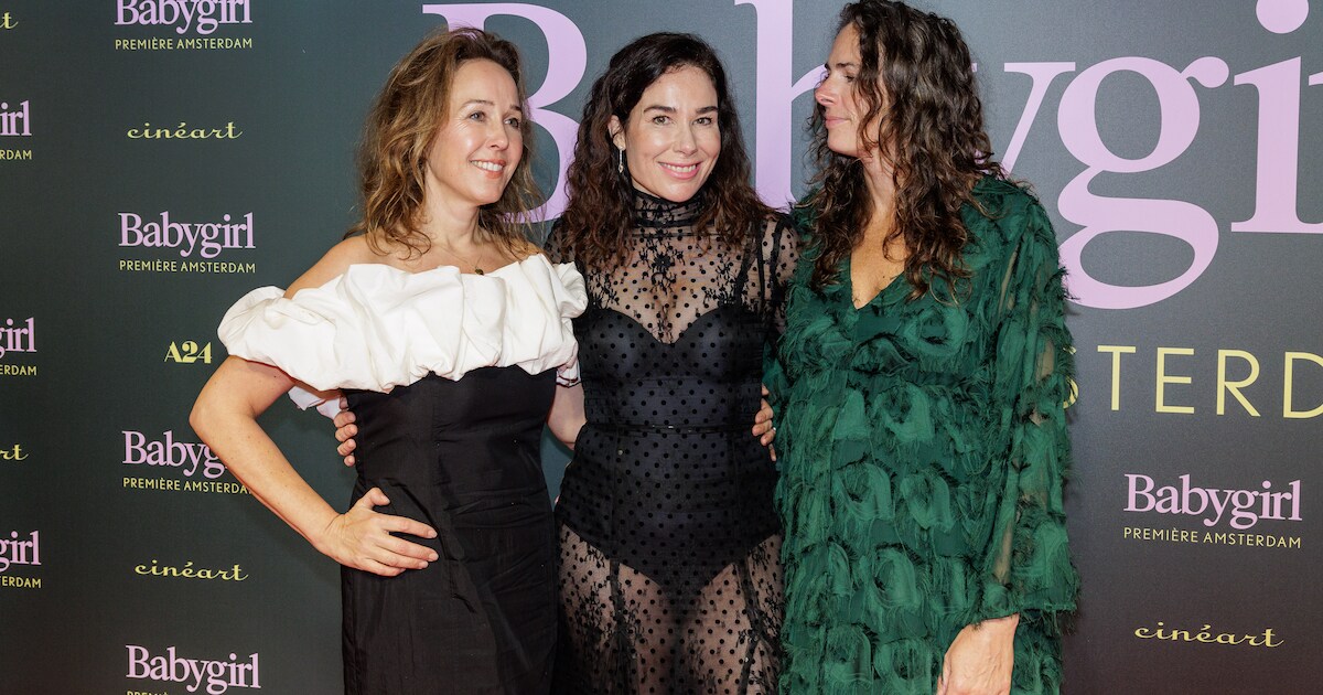Halina Reijn neemt zussen mee naar première Babygirl: ‘Het is ook extra ...