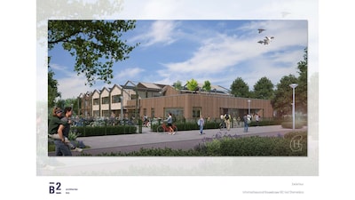 Schoolgebouw als een kassencomplex in het groen: zo gaat Sterrenbos in Huissen eruit zien