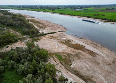 Minste water in decennia door Europese rivieren in zomer 2026