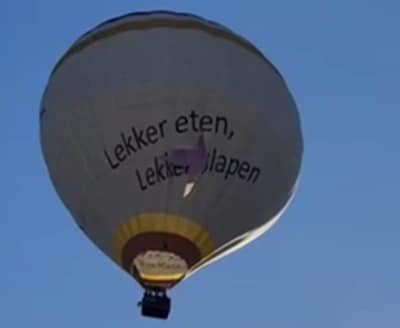 Luchtballon die openscheurde door botsing met bouwkraan was ongeluk