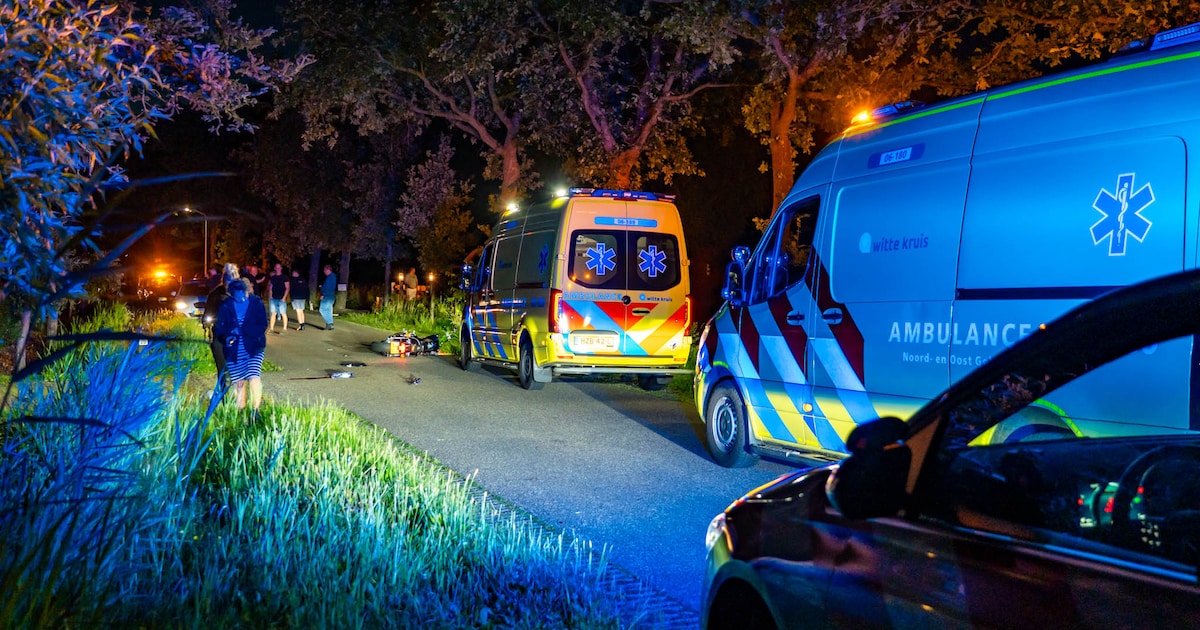 38-jarige motorrijder ernstig gewond bij ongeluk in Doornspijk