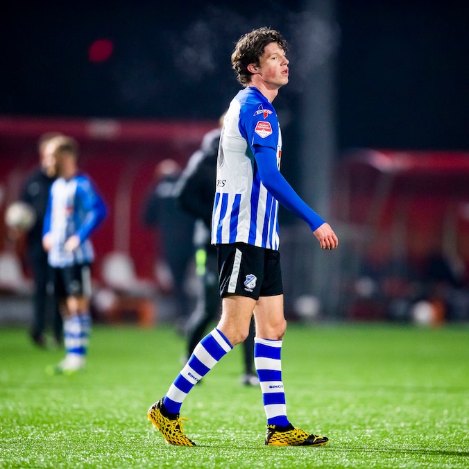 David Janssen, zoon van NEC-icoon Anton, debuteert in het profvoetbal ...