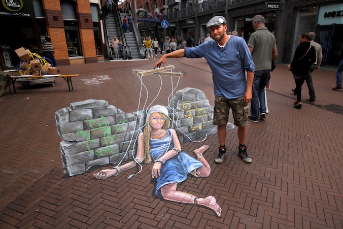 Tienjarig jubileum The Big Draw: ‘Kunst naar buiten brengen is ...