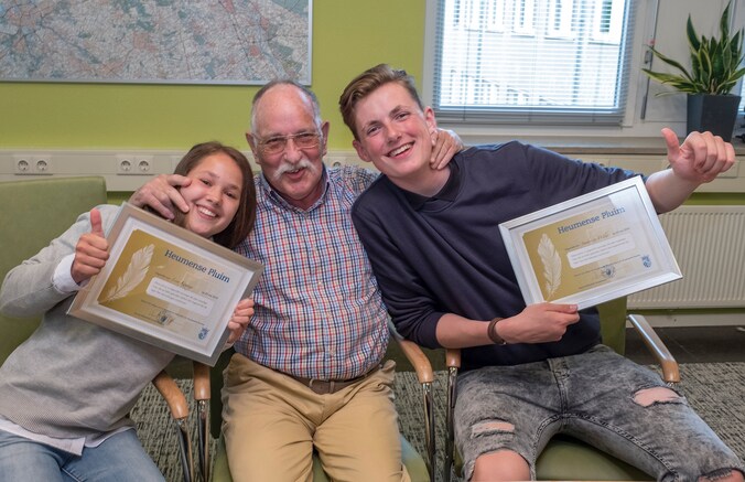 Tieners Sander en Lisa redden leven van Wiebe (76) uit Malden ...