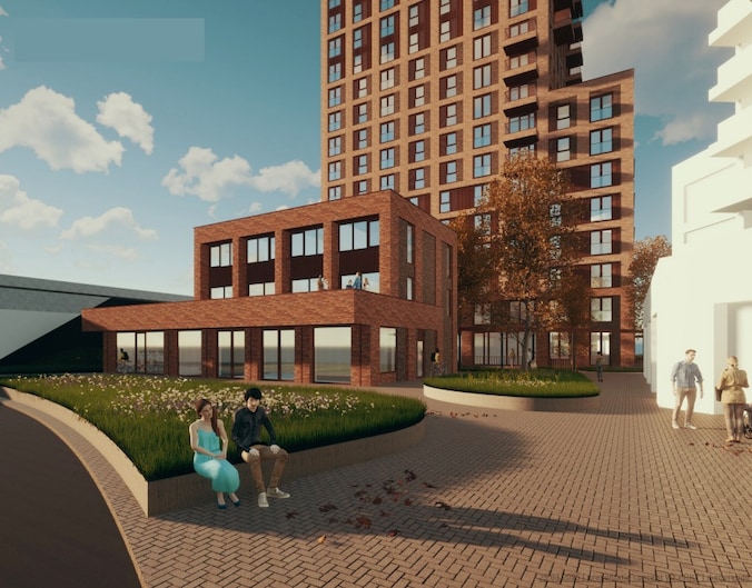 Van der Valk krijgt nog iets hogere buurman: woontoren met 127 woningen ...