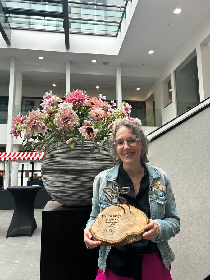 Bianca Kleijer uitgeroepen tot Duurzame Held van Veenendaal | Regio ...
