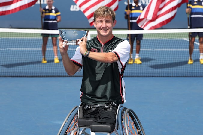 LIVE US Open | Groot succes voor Niels Vink: rolstoeltennisser wint ...