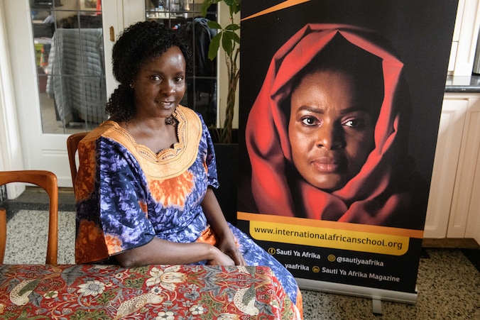 Odilia Anyachi Okonga vertelt over de verhalen van Afrikaans textiel ...