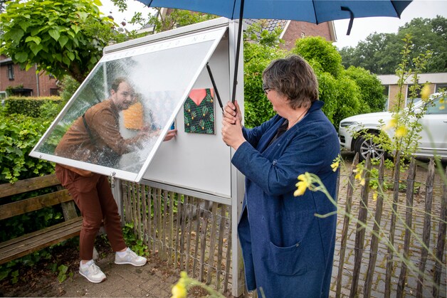 Misschien wel de kleinste galerie van Nederland staat in Otterlo en ...
