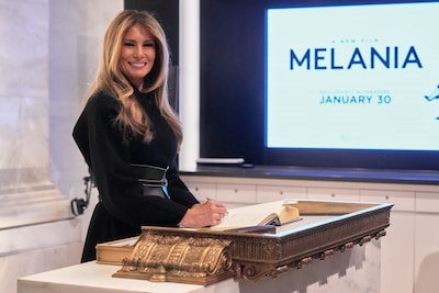 Er werd 75 miljoen dollar in de docu gepompt, maar trekt Melania Trump straks wel volle zalen?