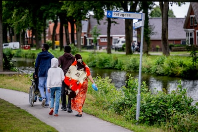 Stuk minder asielzoekers in Ter Apel, bezetting nog wel boven 2000