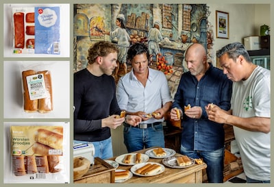 Het worstenbroodje is het symbool voor echte Brabantse gezelligheid: welke supermarkt heeft de lekkerste?
