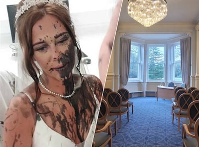 Schoonzus besmeurde Britse bruid vlak voor ceremonie met zwarte verf, nu moet ze haar duizenden euro’s betalen