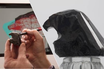 Peter werkte zeven jaar aan grootste diamant ter wereld: tussen 12 en 15 miljoen euro waard