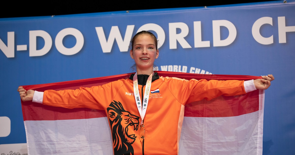 Jersey haalt twee keer goud op WK taekwondo