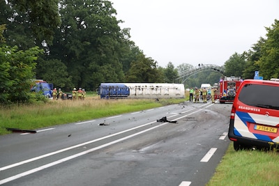 Persoon komt om het leven bij zeer ernstig ongeval