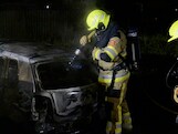 Geparkeerde auto verwoest door brand in Nijmegen