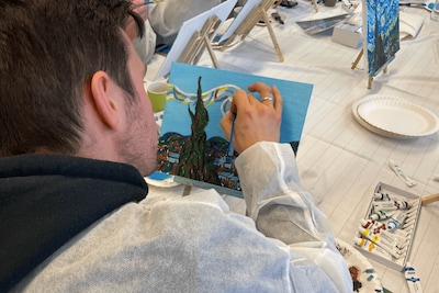 Creatieve uittip voor het paasweekend: schilder je eigen Sterrennacht