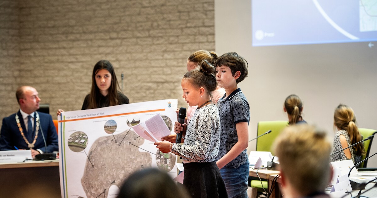Weer kindergemeenteraad voor West Maas en Waal