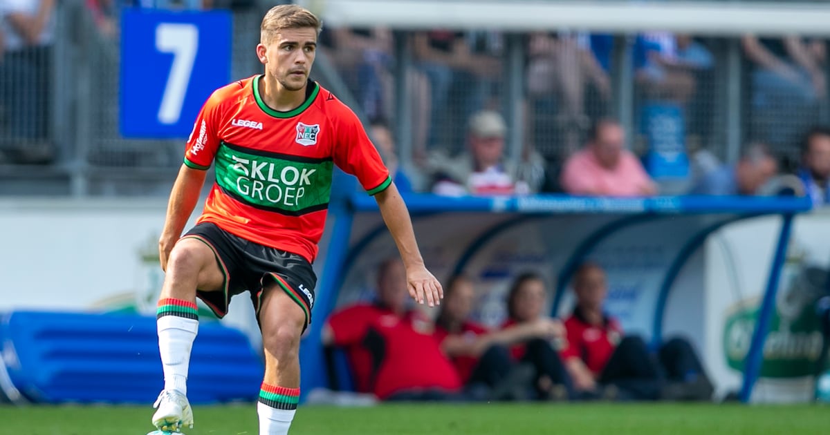 Van Rooij blijft NEC alsnog trouw: verdediger verlengt aflopend ...
