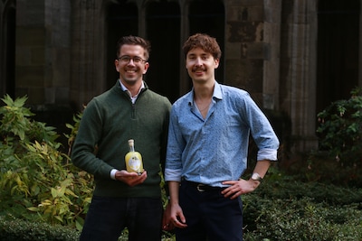 Oscar en Jesse verkopen hun eigen limoncello: ‘Utrecht moet dit proeven’