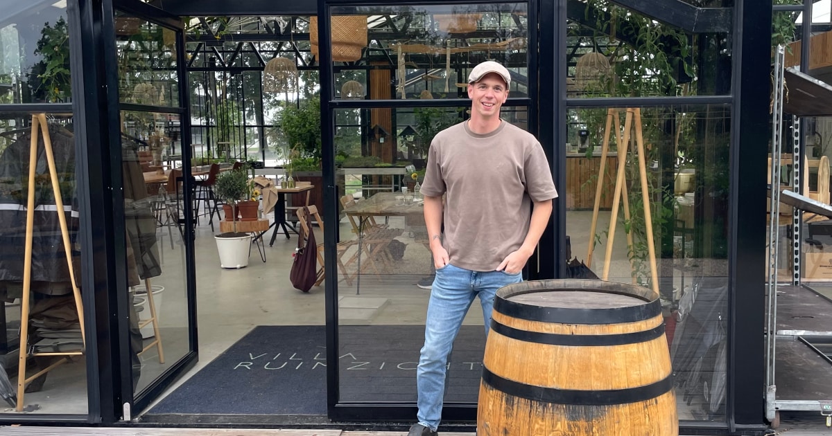 Van courgette tot koffie: Bjorn opent nieuwe kaswinkel in Doetinchem