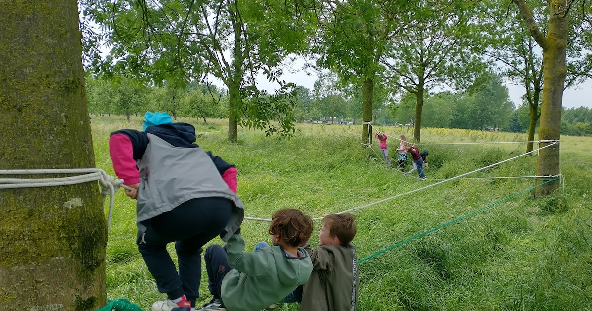 Klimmen en klauteren voor Beuningse kleuters