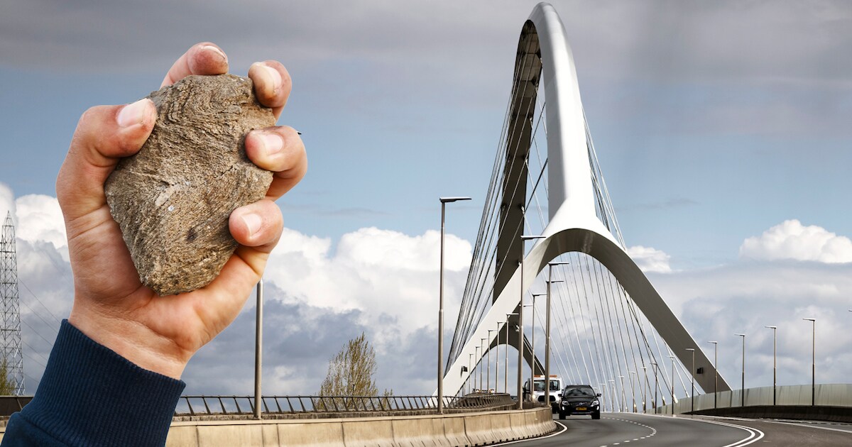 Stenengooiers actief op brug De Oversteek in Nijmegen: schippers ...