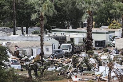 Britse vrouw komt om het leven door mogelijke tornado in vakantieoord Albufeira, ook tientallen gewonden