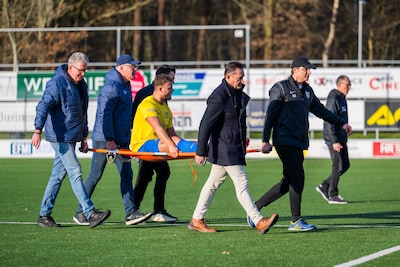 ‘Pats’ hoorde Mats, VRC’er Grotenbreg scheurt achillespees: ‘Duurt wel even tot ik de honderd meter 