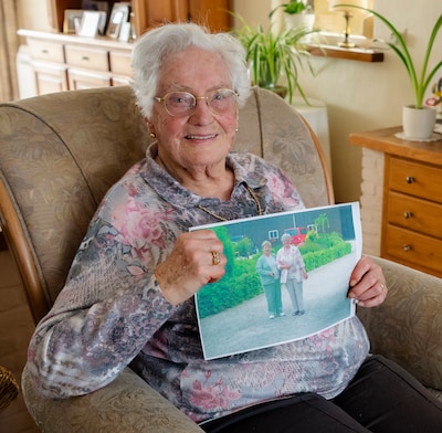 Andrea (95) schrijft al sinds haar jeugd met Bianca uit Amerika: ‘Zij is de rode draad in mijn leven’