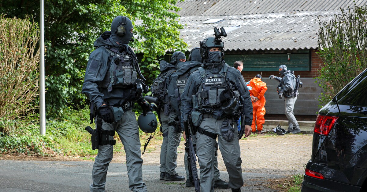 Miljoenen aan crystal meth in schuur in Achter-Drempt; Colombiaan, Amerikaan en Mexicaan aangehouden