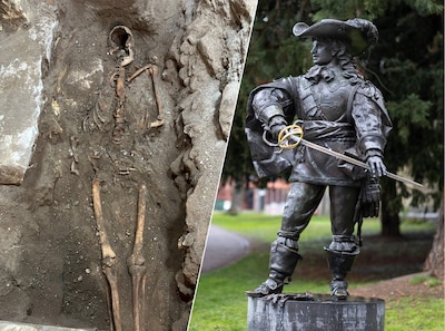 Maastricht langer in spanning: tanden van skelet leveren te weinig dna om D’Artagnan te identificeren