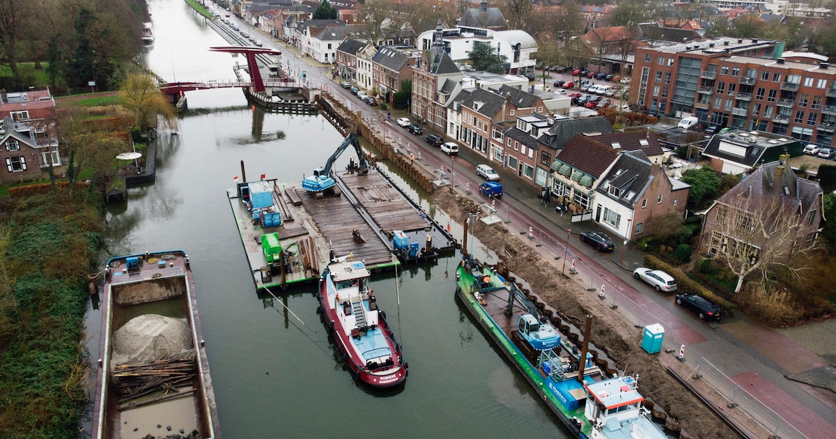 Gestrande schippers zitten zeker tot 26 oktober vast op Merwedekanaal