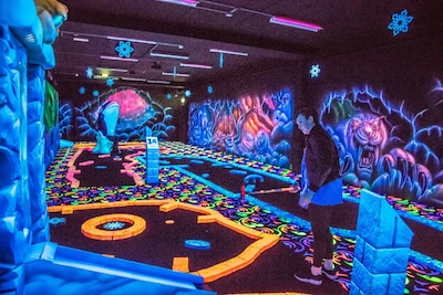 In Food Village Duiven kan je straks niet alleen eten, maar ook Glow Golf spelen