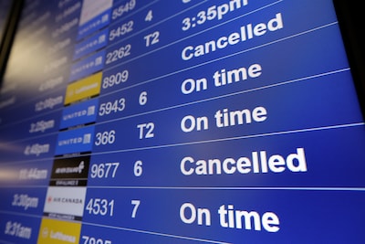 700 vluchten in VS geannuleerd door shutdown, vrees voor vliegverkeer met Thanksgiving en kerst