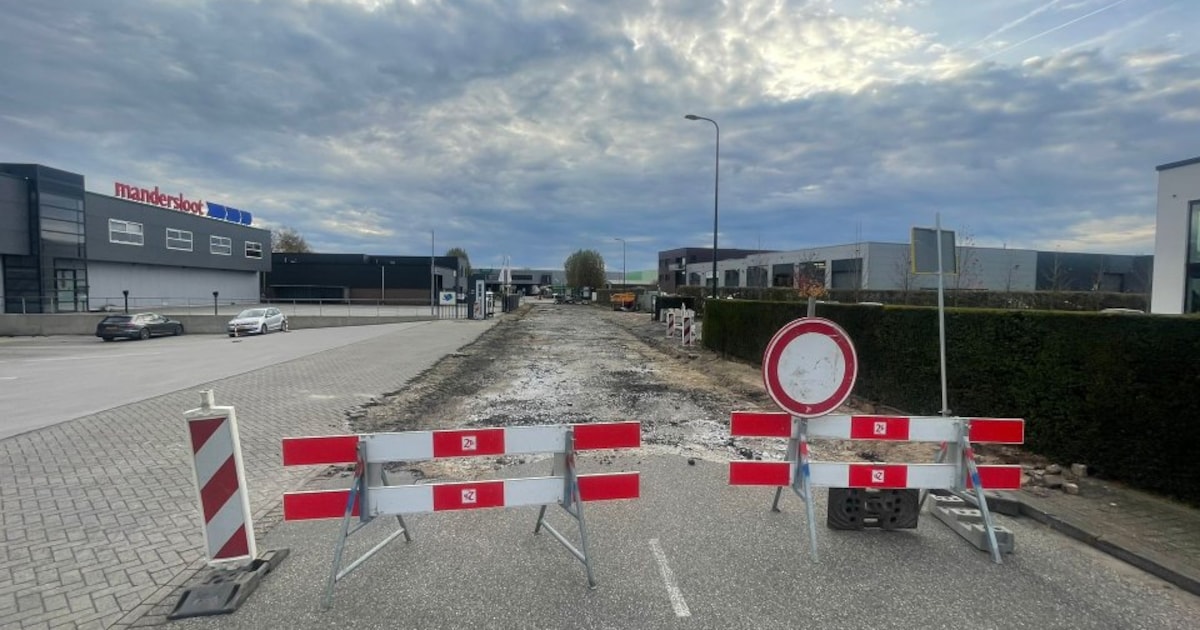 Wegwerkzaamheden gestart in ’t Zwarte Land in Scherpenzeel