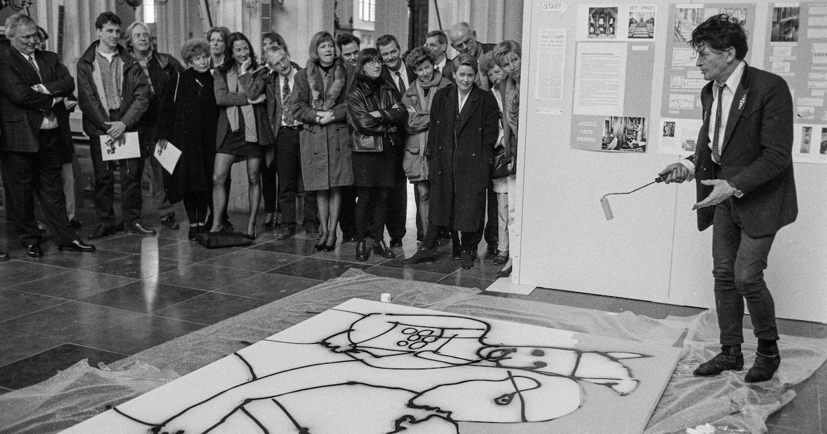 Schildershow van knuffeljunk Herman Brood: ‘Hij liet iedereen een uur ...