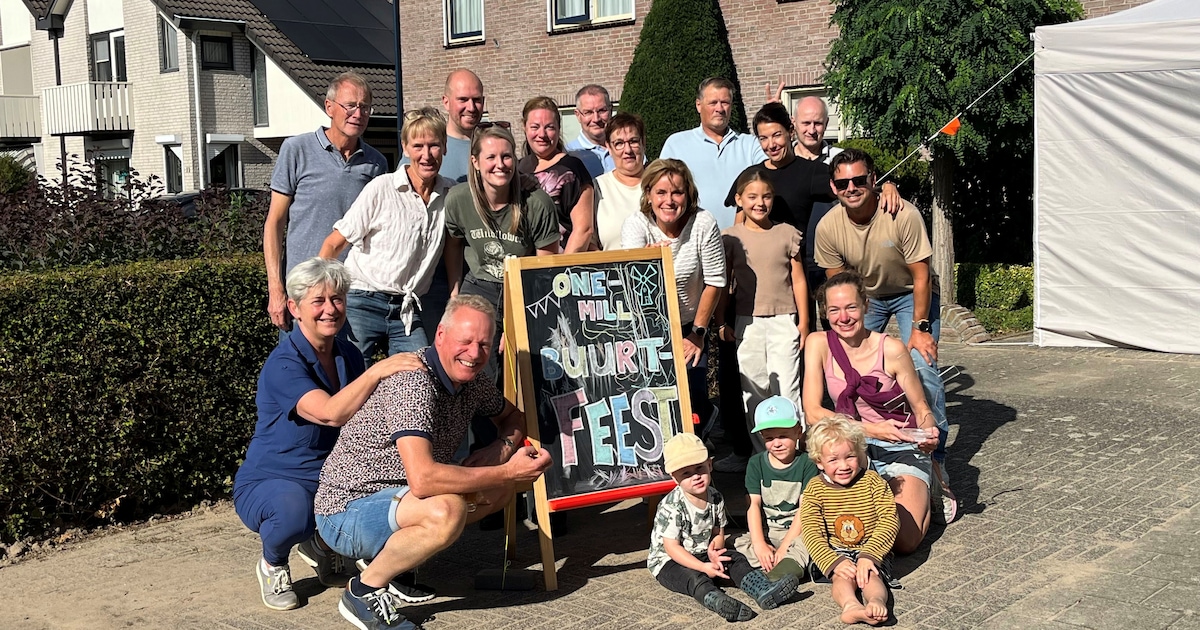 Buurtgenoten de Wanmolen vieren feest en Rhedens Maal bloeit als nooit tevoren