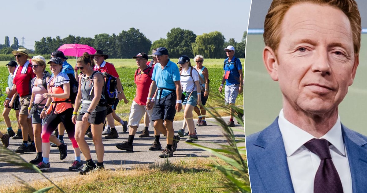 Verplaats de Vierdaagse, zegt oud-weerman Gerrit Hiemstra: ‘Of wacht je tot mensen omvallen van de h