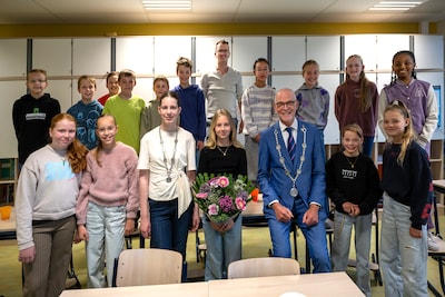 Nieuwe kinderburgemeester Renkum: Pippi Keijzer uit Heelsum