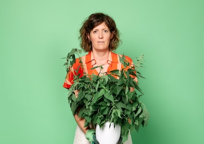 Cabaretier Janneke de Bijl treedt op in Wijchen