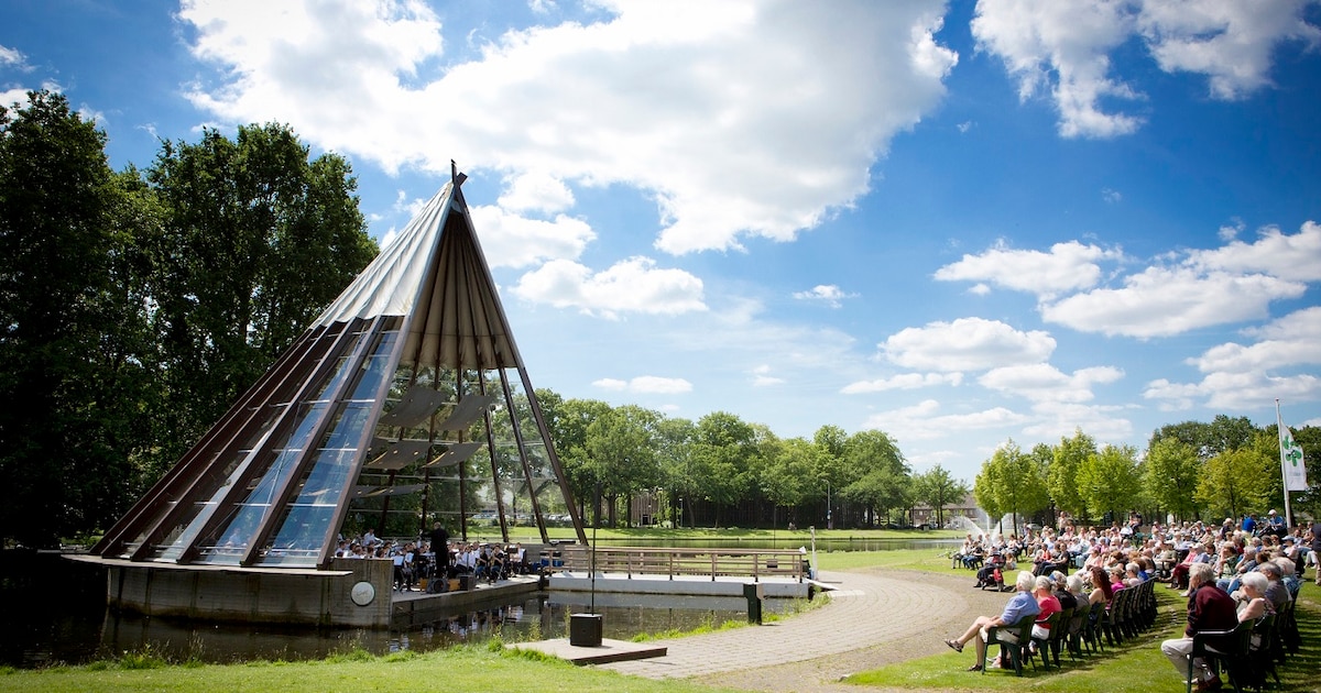 Gratis concerten in park Warande, Wilma heeft een antieke naaimachine